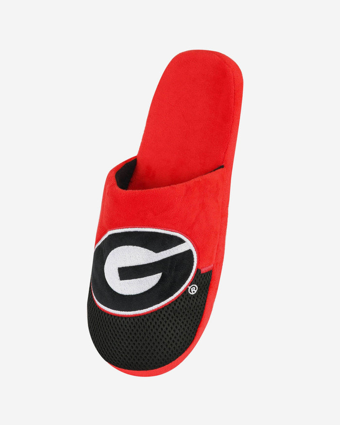 Georgia Team Logo Staycation Slipper FOCO - FOCO.com