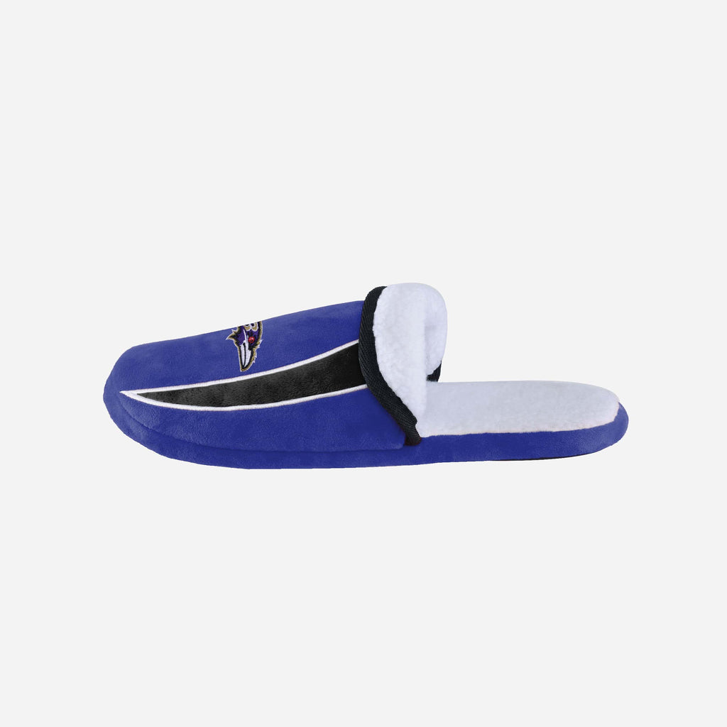 Baltimore Ravens Sherpa Slide Slipper FOCO - FOCO.com