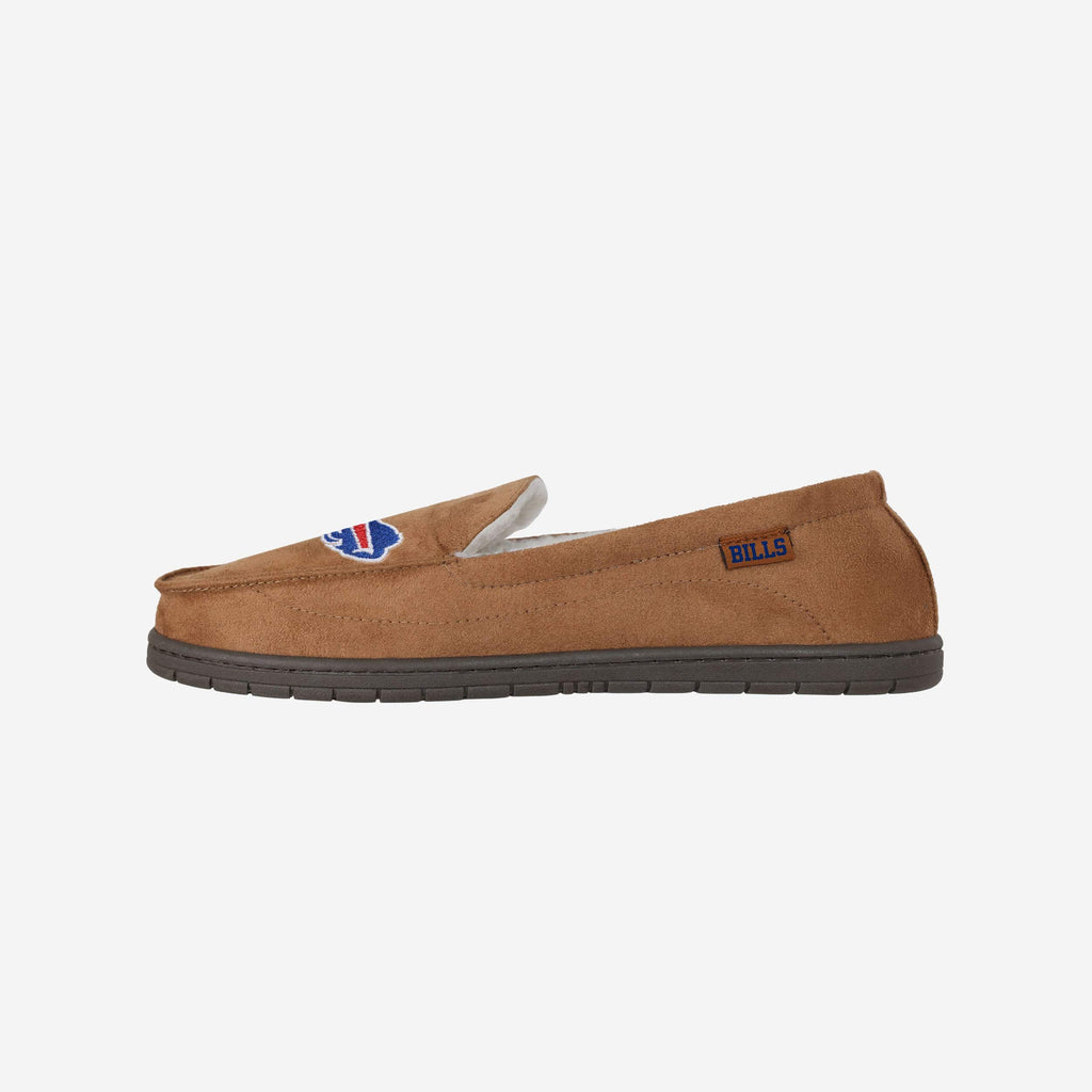 Buffalo Bills Beige Moccasin Slipper FOCO S - FOCO.com