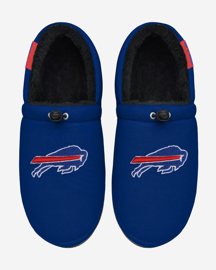 Buffalo Bills Big Logo Athletic Moccasin Slipper FOCO - FOCO.com