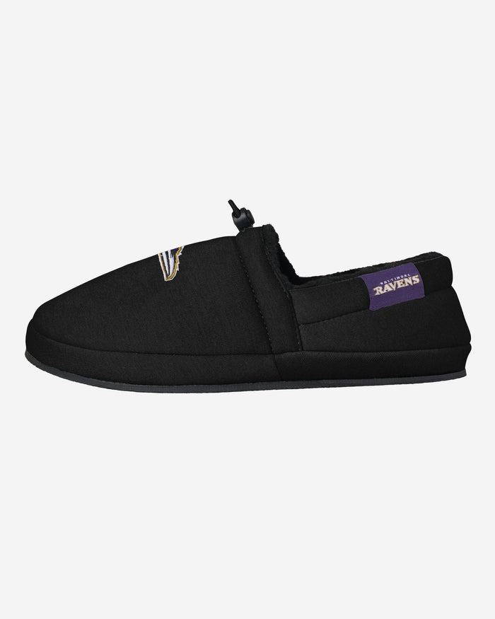 Baltimore Ravens Big Logo Athletic Moccasin Slipper FOCO S - FOCO.com