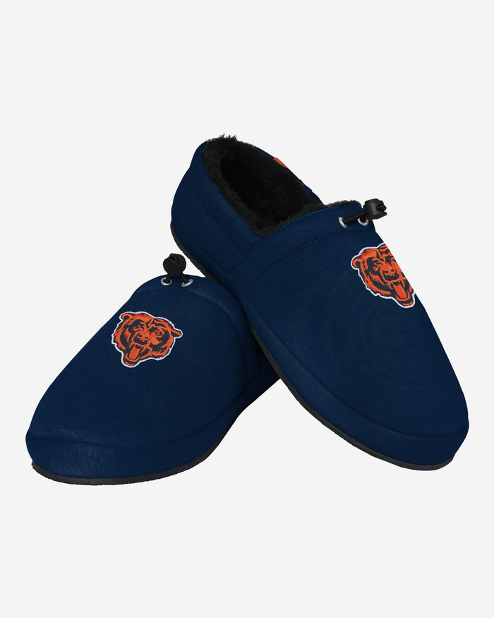 Chicago Bears Big Logo Athletic Moccasin Slipper FOCO - FOCO.com