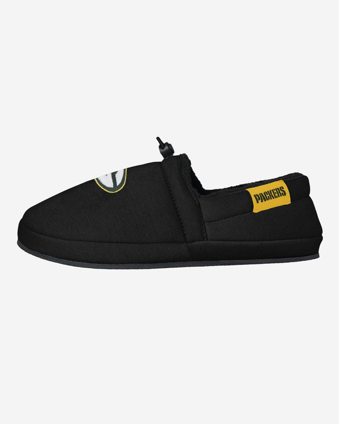 Green Bay Packers Big Logo Athletic Moccasin Slipper FOCO S - FOCO.com