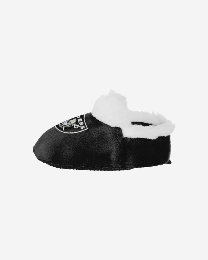 Las Vegas Raiders Logo Baby Bootie Slipper FOCO - FOCO.com