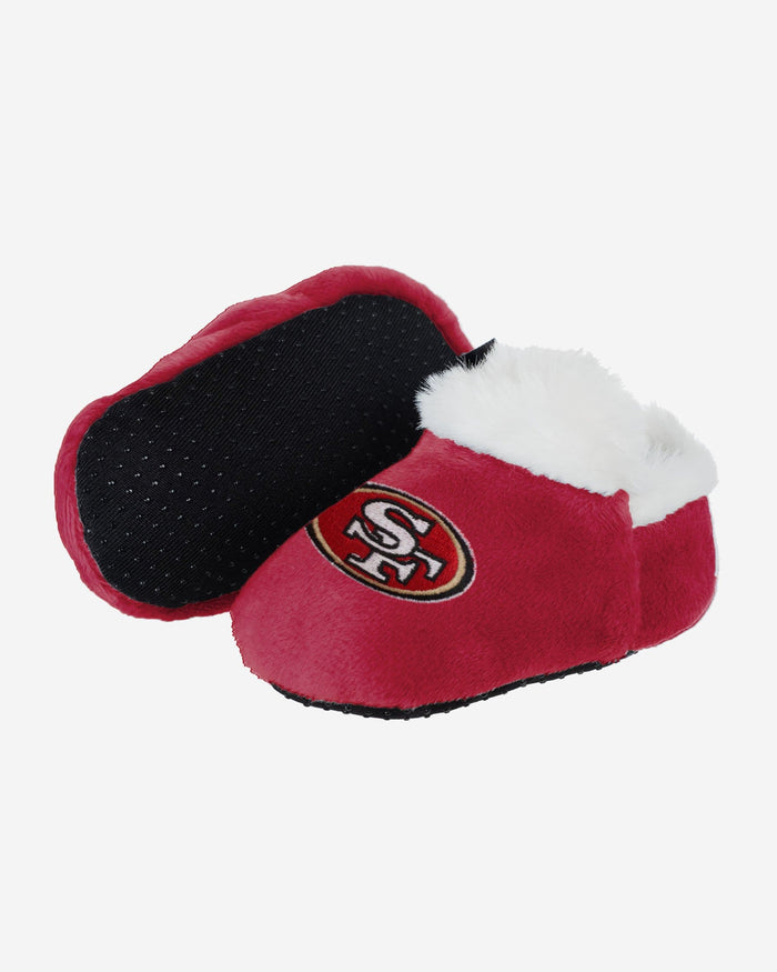 San Francisco 49ers Logo Baby Bootie Slipper FOCO - FOCO.com