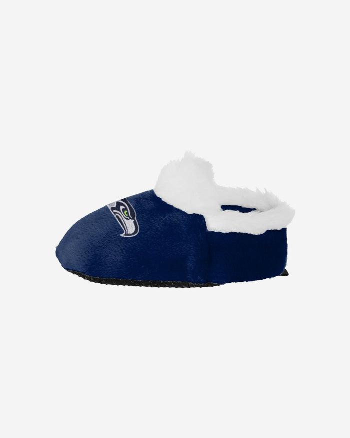 Seattle Seahawks Logo Baby Bootie Slipper FOCO - FOCO.com