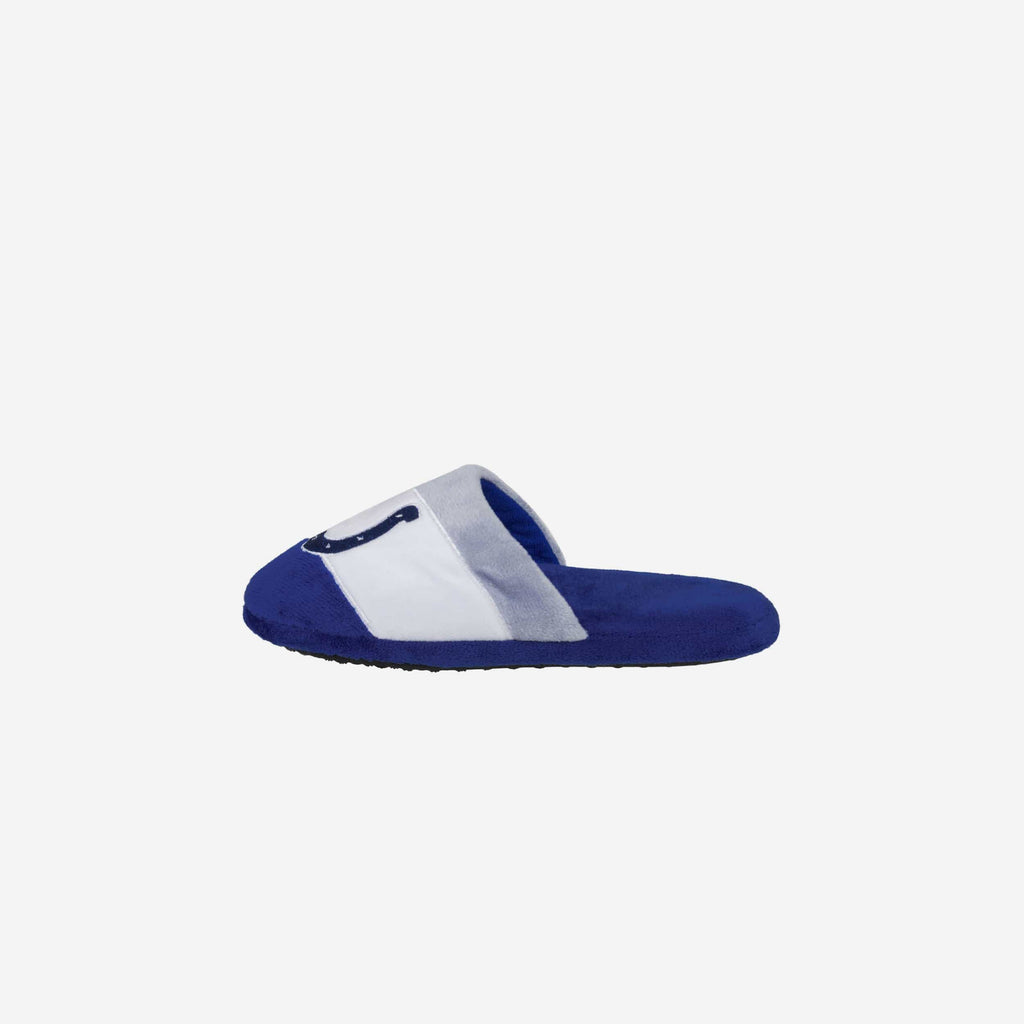 Indianapolis Colts Youth Colorblock Slide Slipper FOCO - FOCO.com