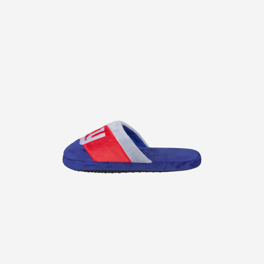 New York Giants Youth Colorblock Slide Slipper FOCO - FOCO.com