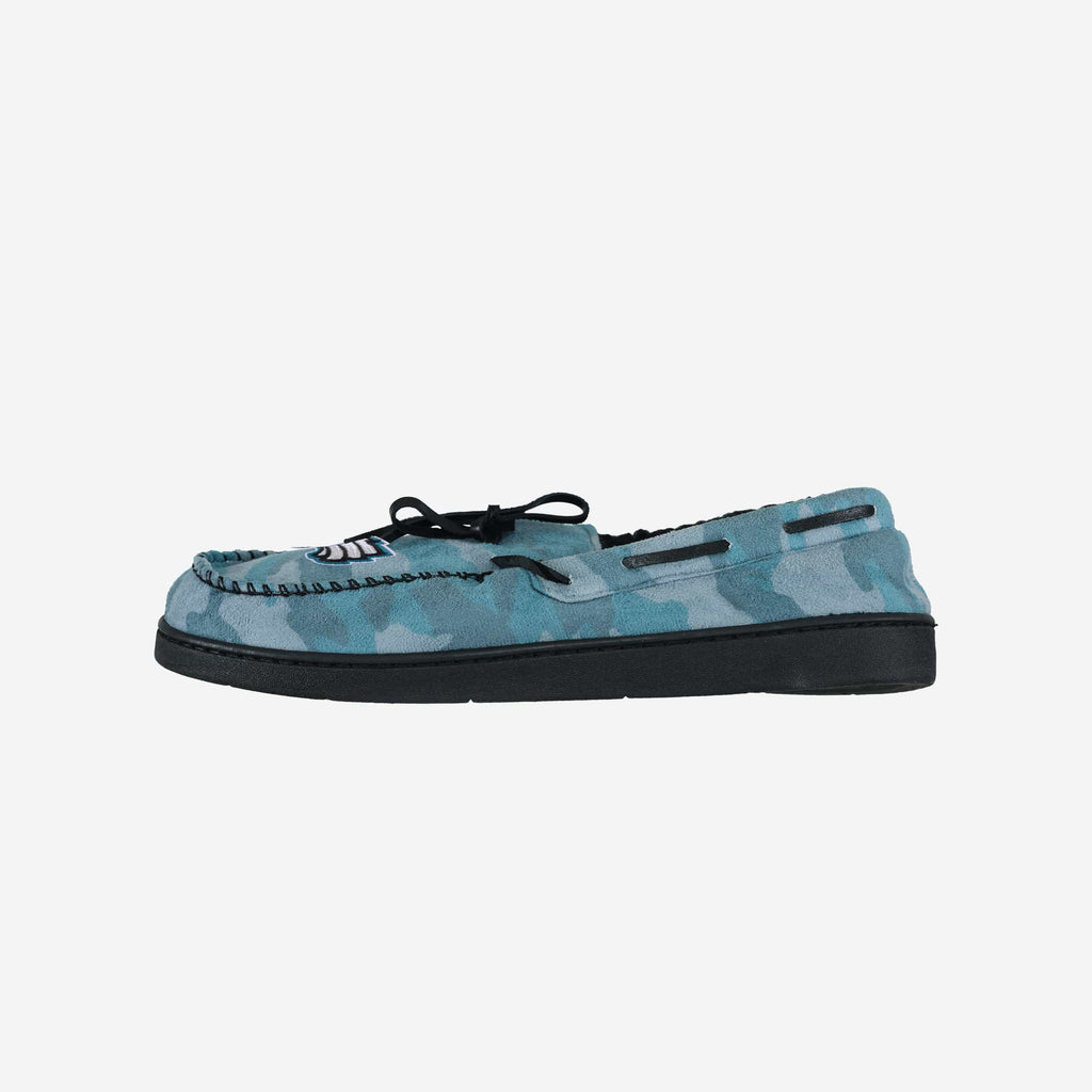 Philadelphia Eagles Printed Camo Moccasin Slipper FOCO S - FOCO.com