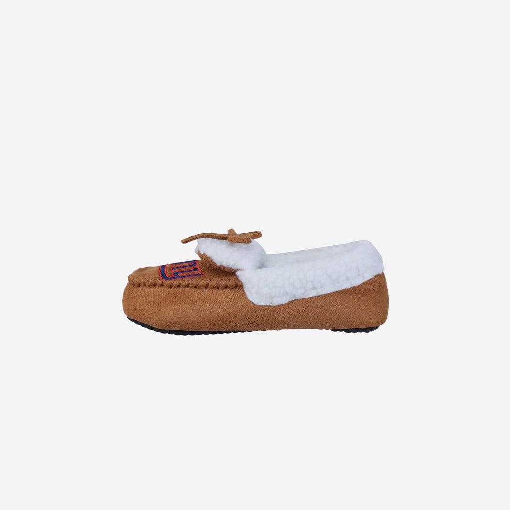 New York Giants Youth Moccasin Slipper FOCO - FOCO.com