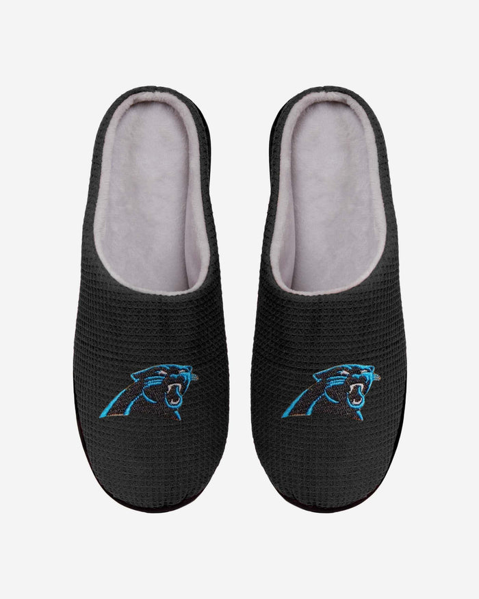 Carolina Panthers Memory Foam Slide Slipper FOCO S - FOCO.com