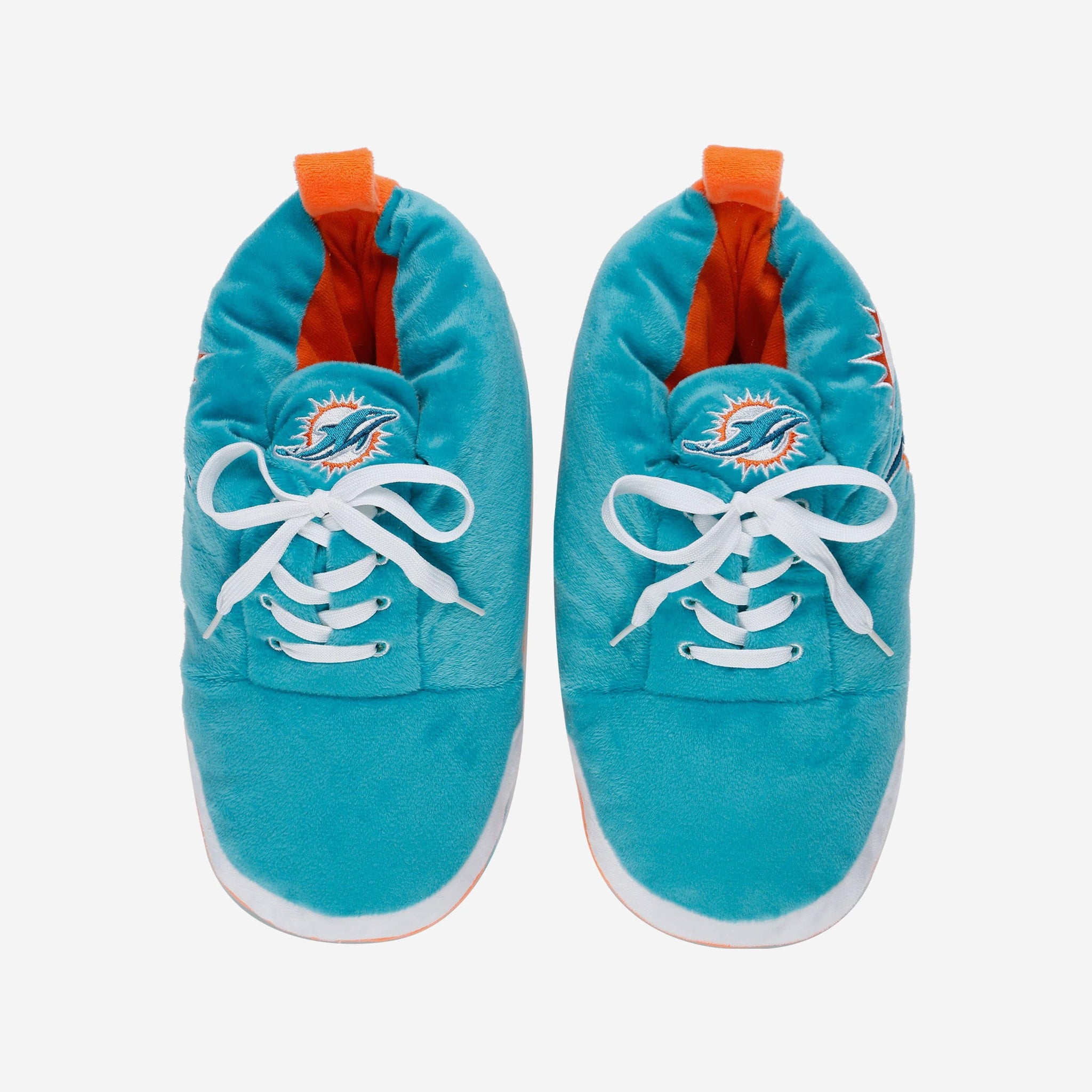 Women's FOCO Miami Dolphins Big Logo Slip-On Sneakers