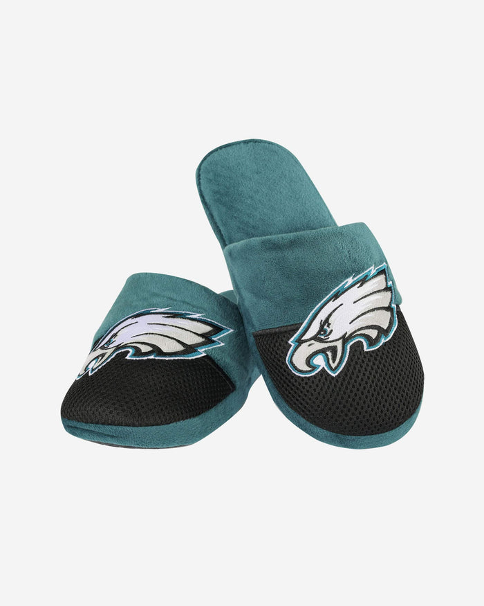 Philadelphia Eagles Youth Team Logo Staycation Slipper FOCO - FOCO.com