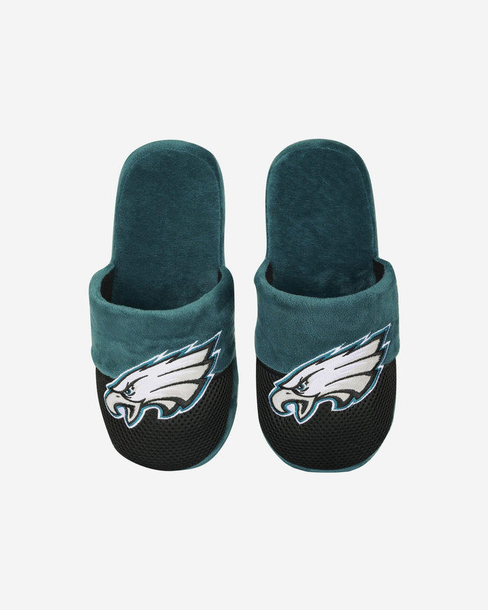 Philadelphia Eagles Youth Team Logo Staycation Slipper FOCO - FOCO.com