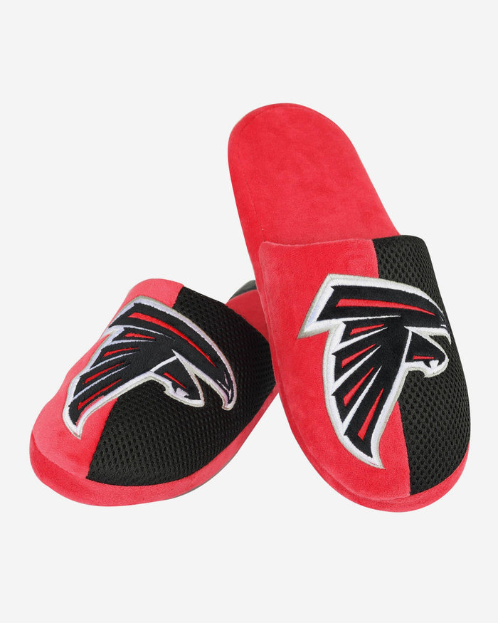 Atlanta Falcons Team Logo Staycation Slipper FOCO - FOCO.com