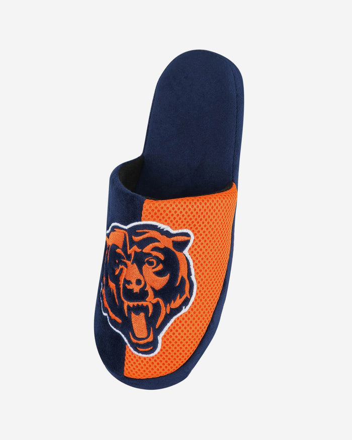 Chicago Bears Team Logo Staycation Slipper FOCO - FOCO.com