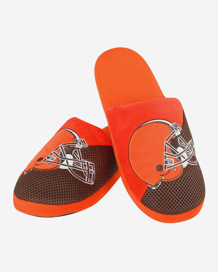 Cleveland Browns Team Logo Staycation Slipper FOCO - FOCO.com