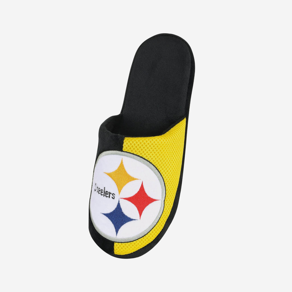 Pittsburgh Steelers Team Logo Staycation Slipper FOCO