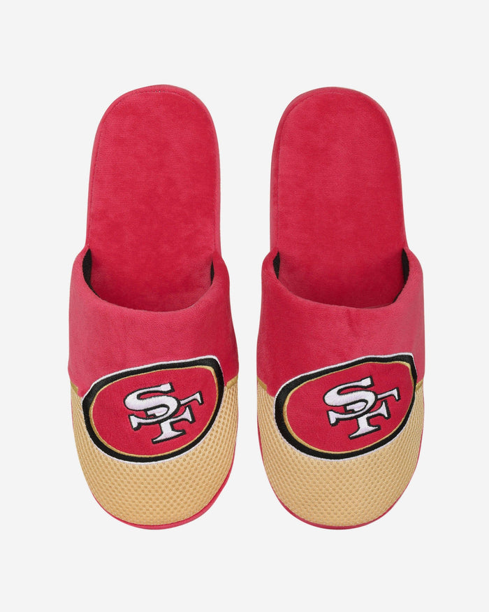 San Francisco 49Ers Team Logo Staycation Slipper FOCO - FOCO.com