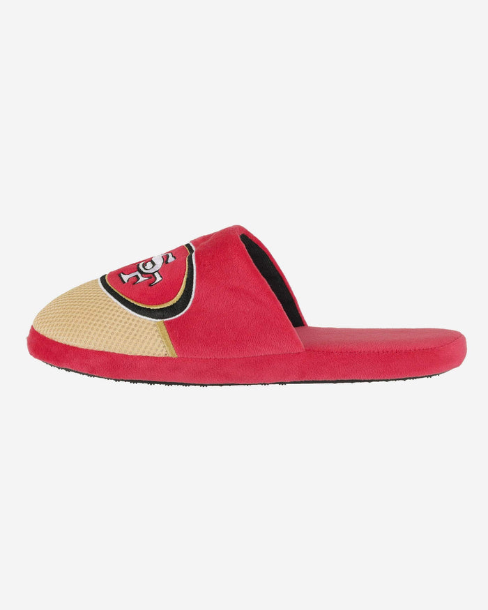 San Francisco 49Ers Team Logo Staycation Slipper FOCO S - FOCO.com