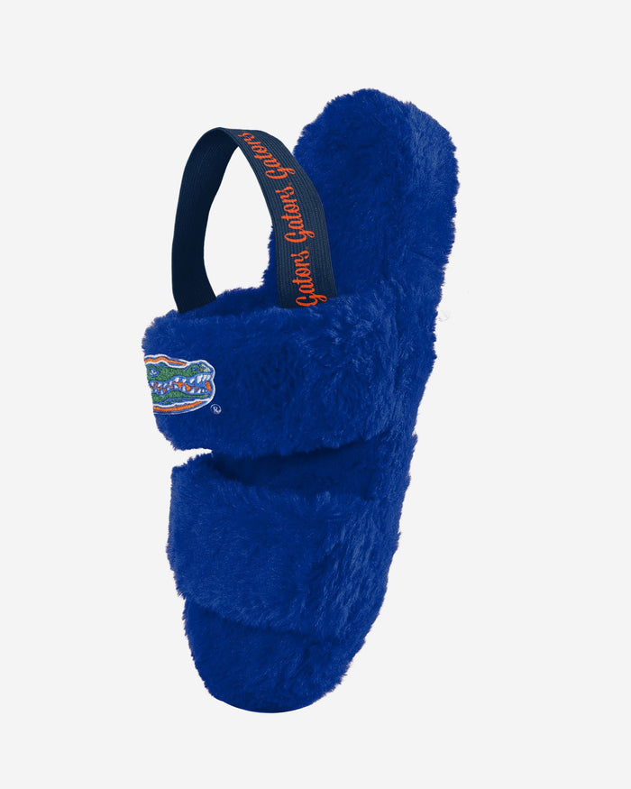 Florida Gators Womens Heel Strap Wordmark Fur Slide FOCO - FOCO.com