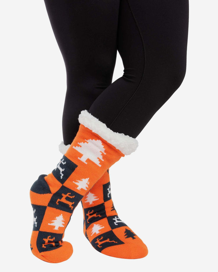 Chicago Bears Womens Fan Footy 3 Pack Slipper Socks FOCO - FOCO.com