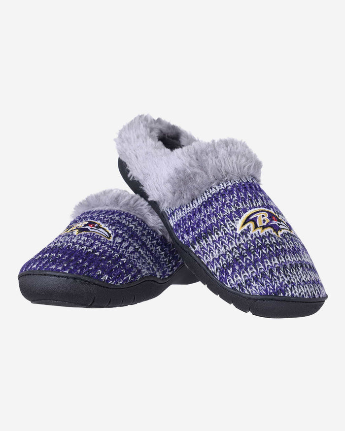 Baltimore Ravens Womens Peak Slide Slippers FOCO - FOCO.com