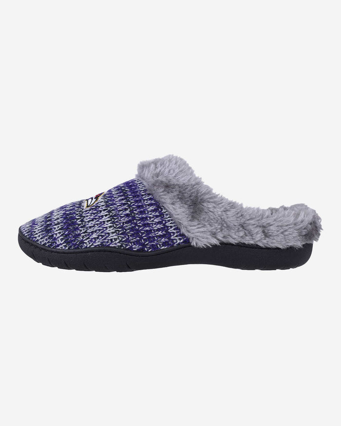 Baltimore Ravens Womens Peak Slide Slippers FOCO - FOCO.com