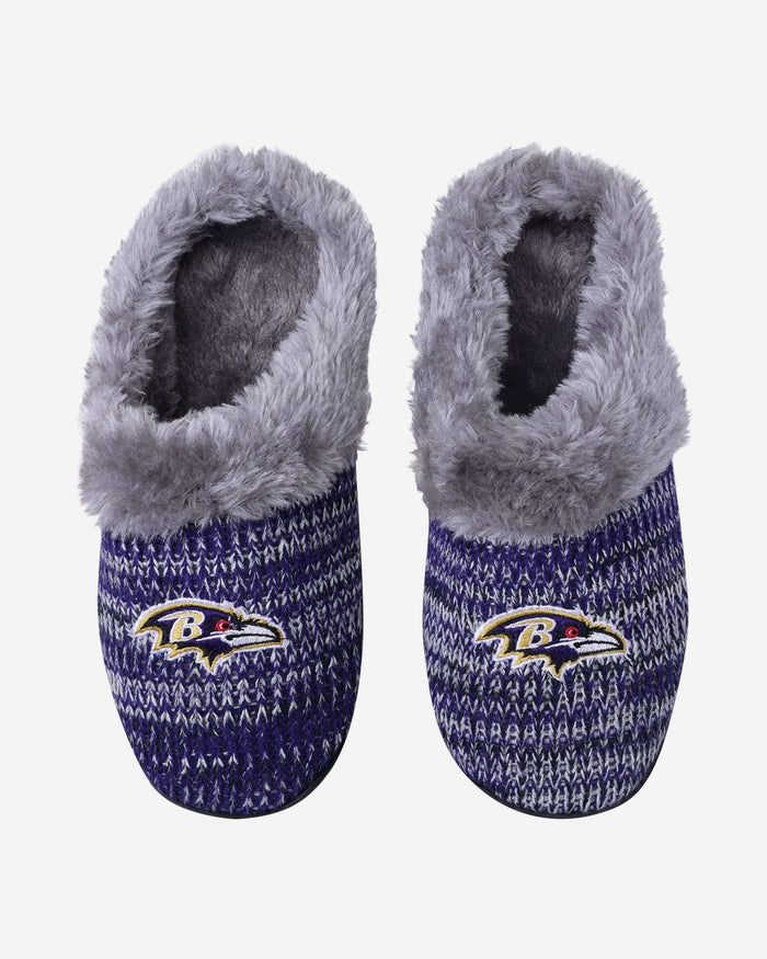 Baltimore Ravens Womens Peak Slide Slippers FOCO S - FOCO.com