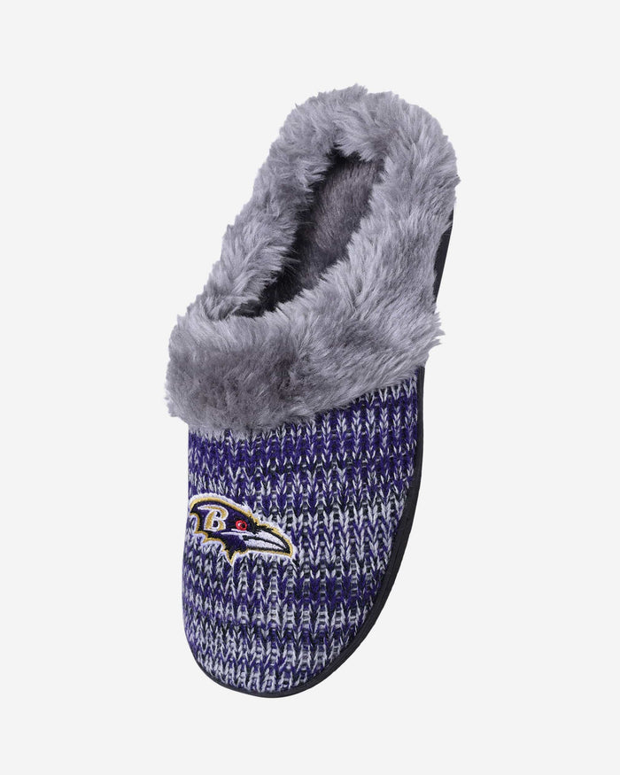 Baltimore Ravens Womens Peak Slide Slippers FOCO - FOCO.com