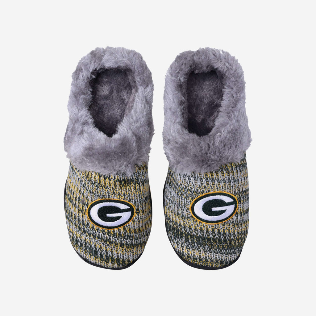 Green Bay Packers Womens Peak Slide Slippers FOCO