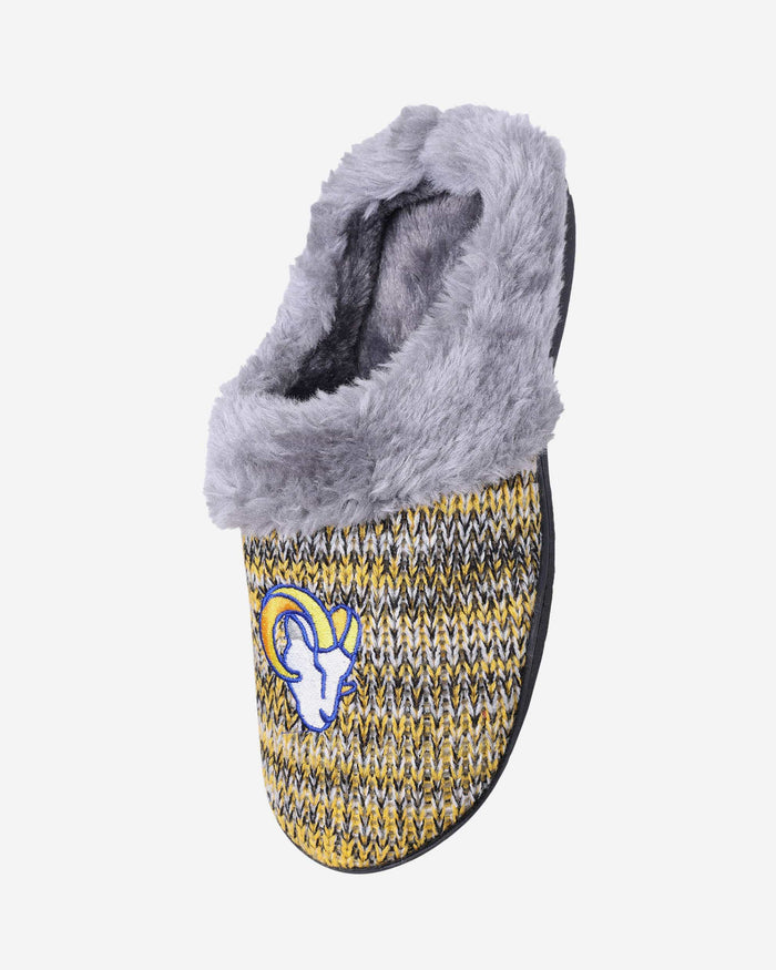 Los Angeles Rams Womens Peak Slide Slippers FOCO - FOCO.com