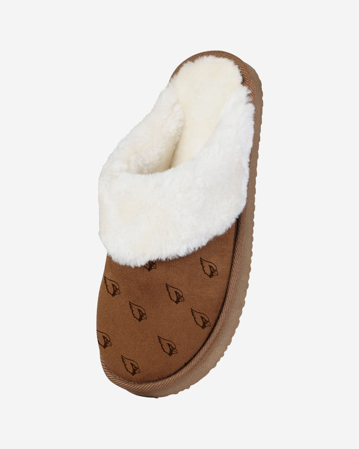 Arizona Cardinals Womens Repeat Logo Moccasin Slipper FOCO - FOCO.com