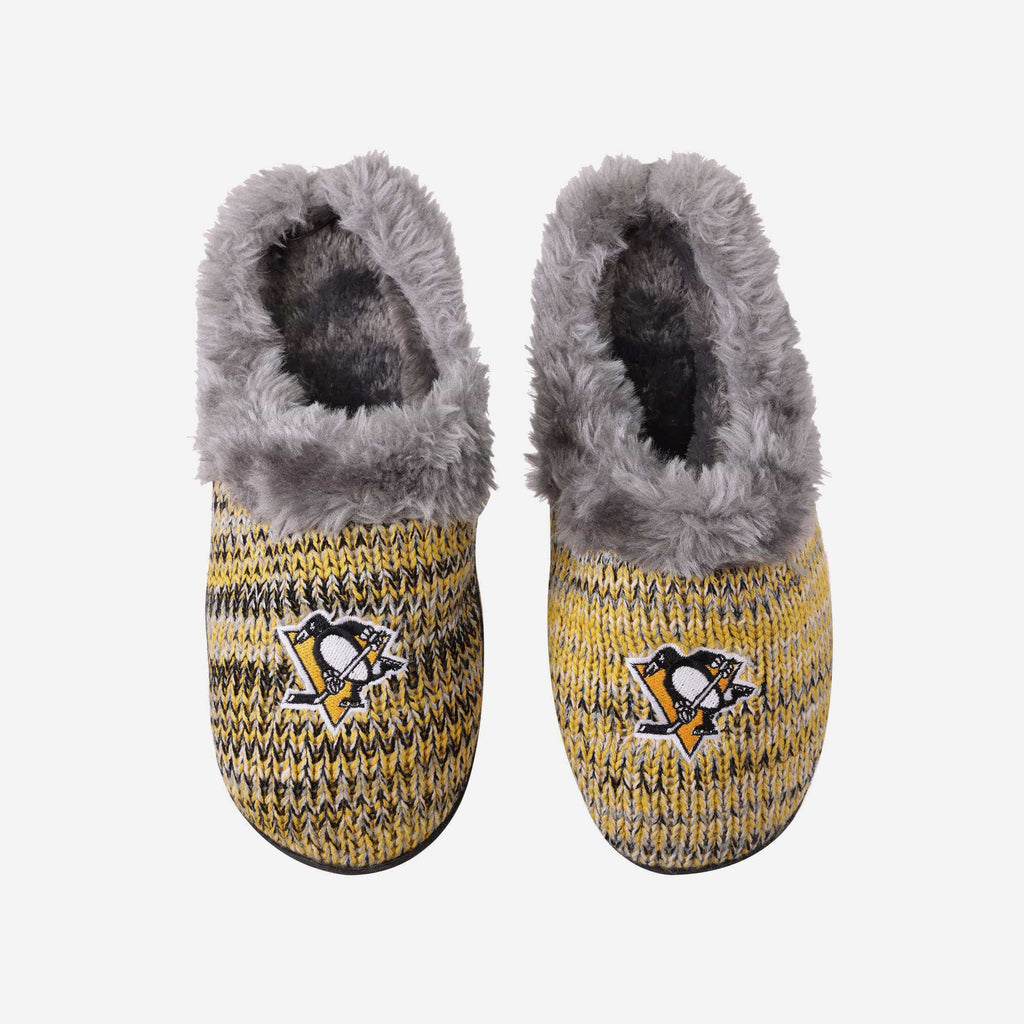 Pittsburgh Penguins Womens Peak Slide Slipper FOCO - FOCO.com