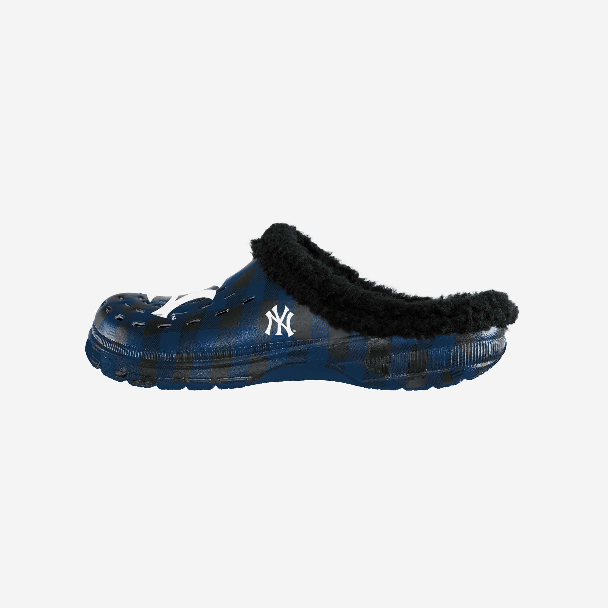 New York Yankees MLB Men And Women Solid Clog Shoes For Fans - Freedomdesign