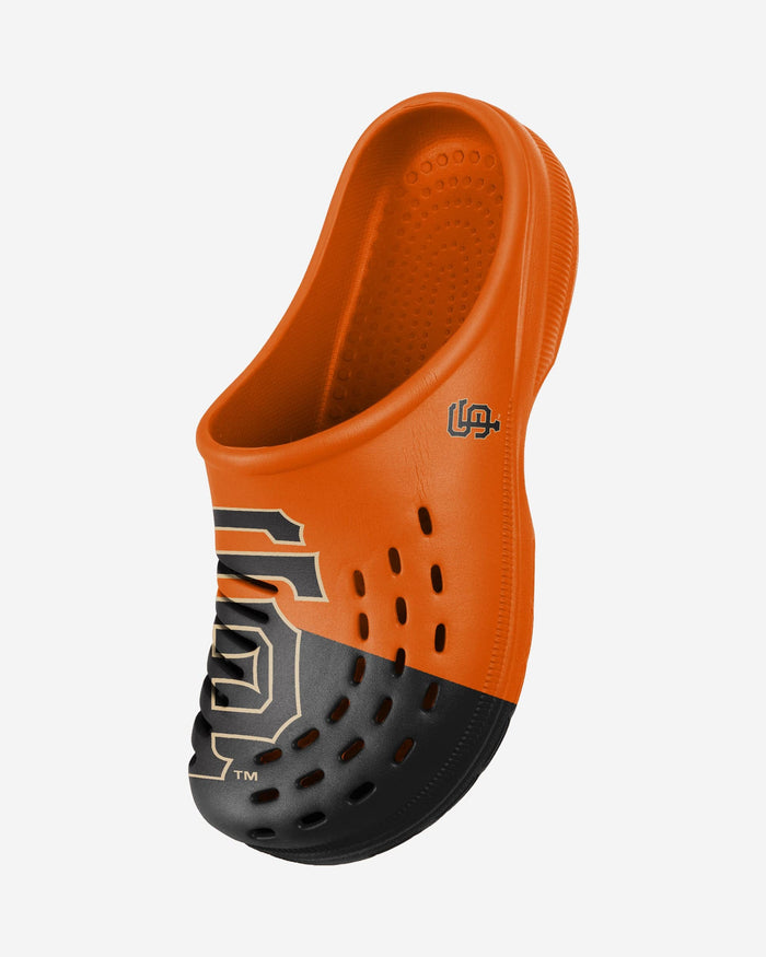 San Francisco Giants Mens Colorblock Big Logo Clog FOCO - FOCO.com