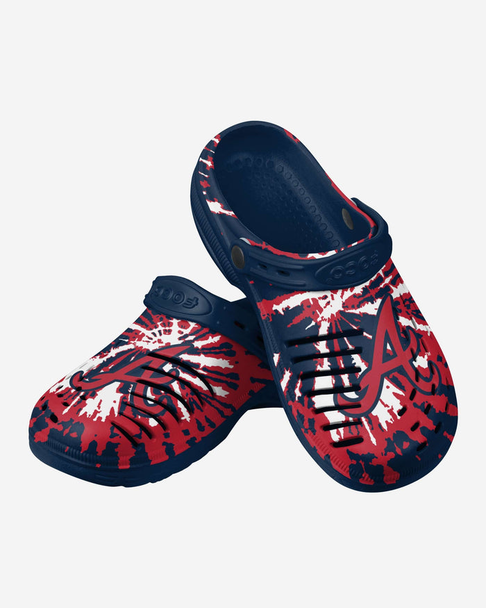 Atlanta Braves Tie-Dye Clog With Strap FOCO - FOCO.com