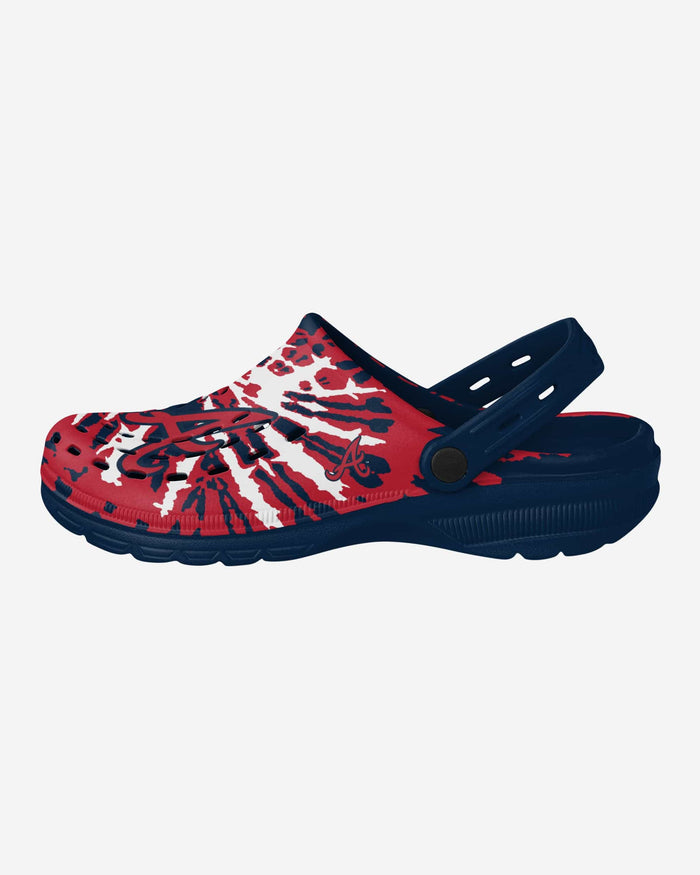 Atlanta Braves Tie-Dye Clog With Strap FOCO S - FOCO.com