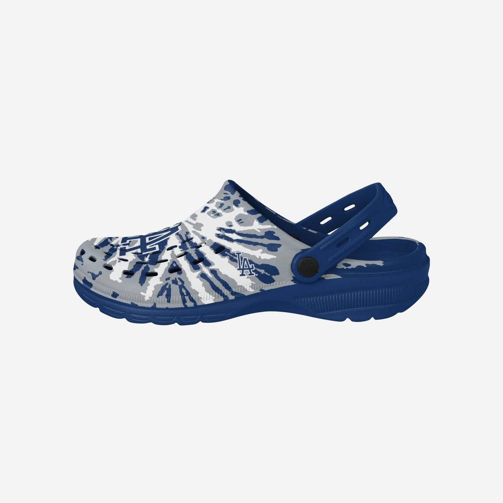 Los Angeles Dodgers Tie-Dye Clog With Strap FOCO S - FOCO.com