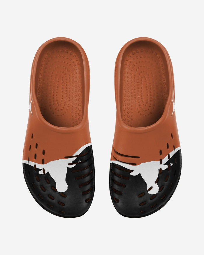 Texas Longhorns Colorblock Big Logo Clog FOCO - FOCO.com