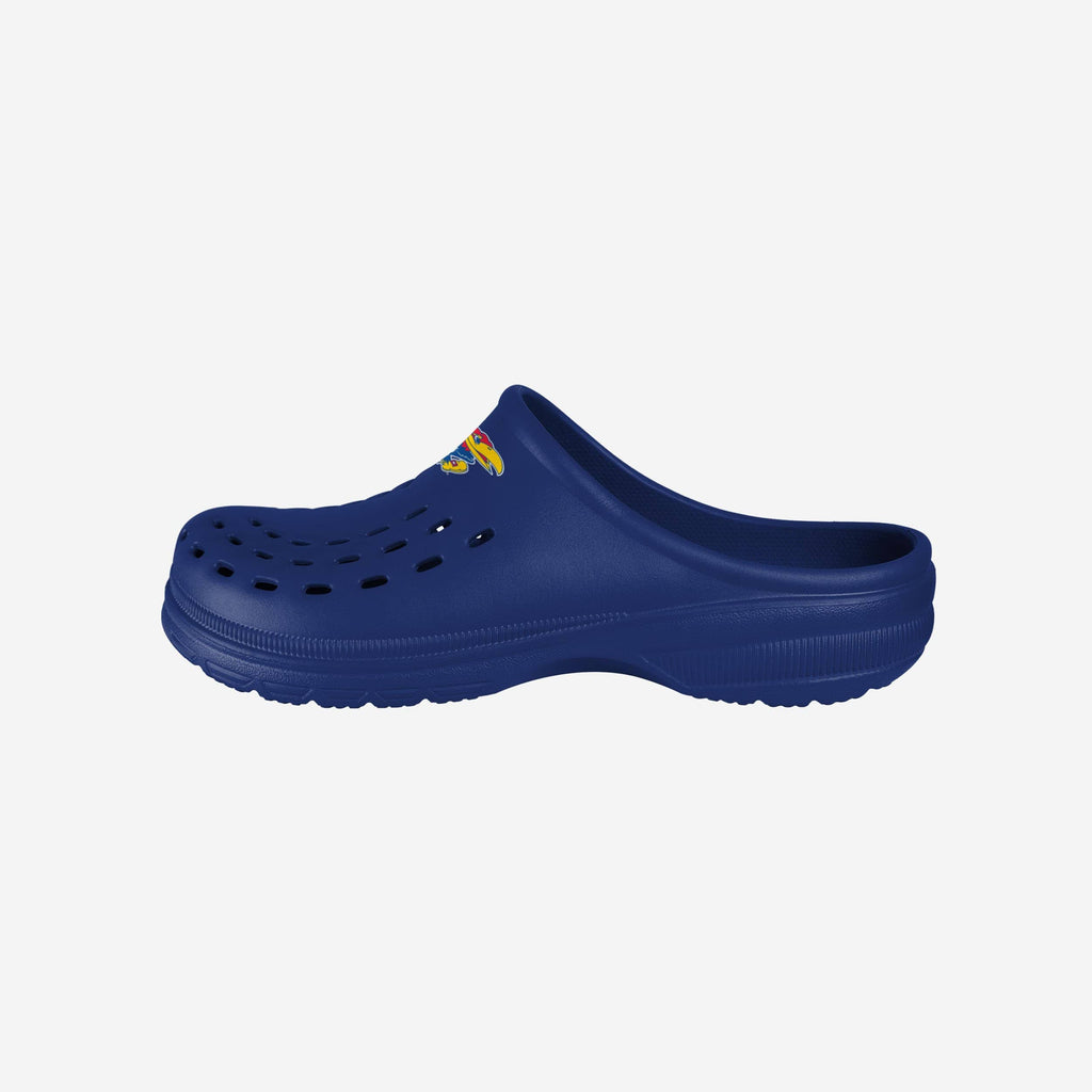 Kansas Jayhawks Mens Solid Clog FOCO S - FOCO.com