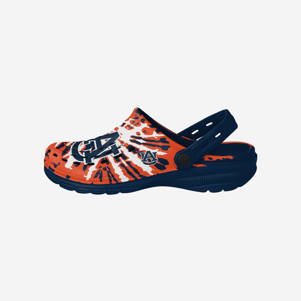 Auburn Tigers Tie-Dye Clog With Strap FOCO S - FOCO.com