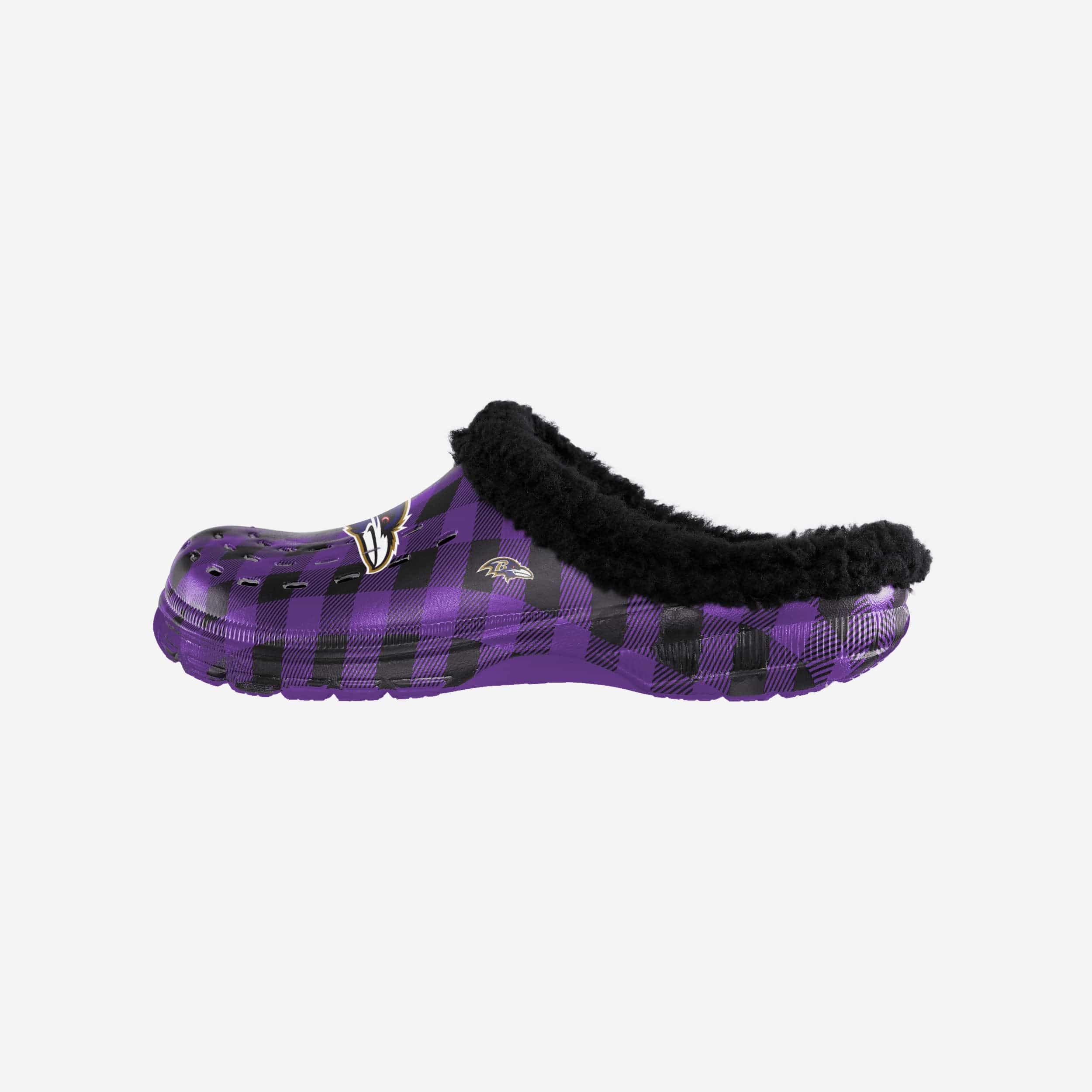 Baltimore Ravens NFL Womens Cloudie Clog with Strap