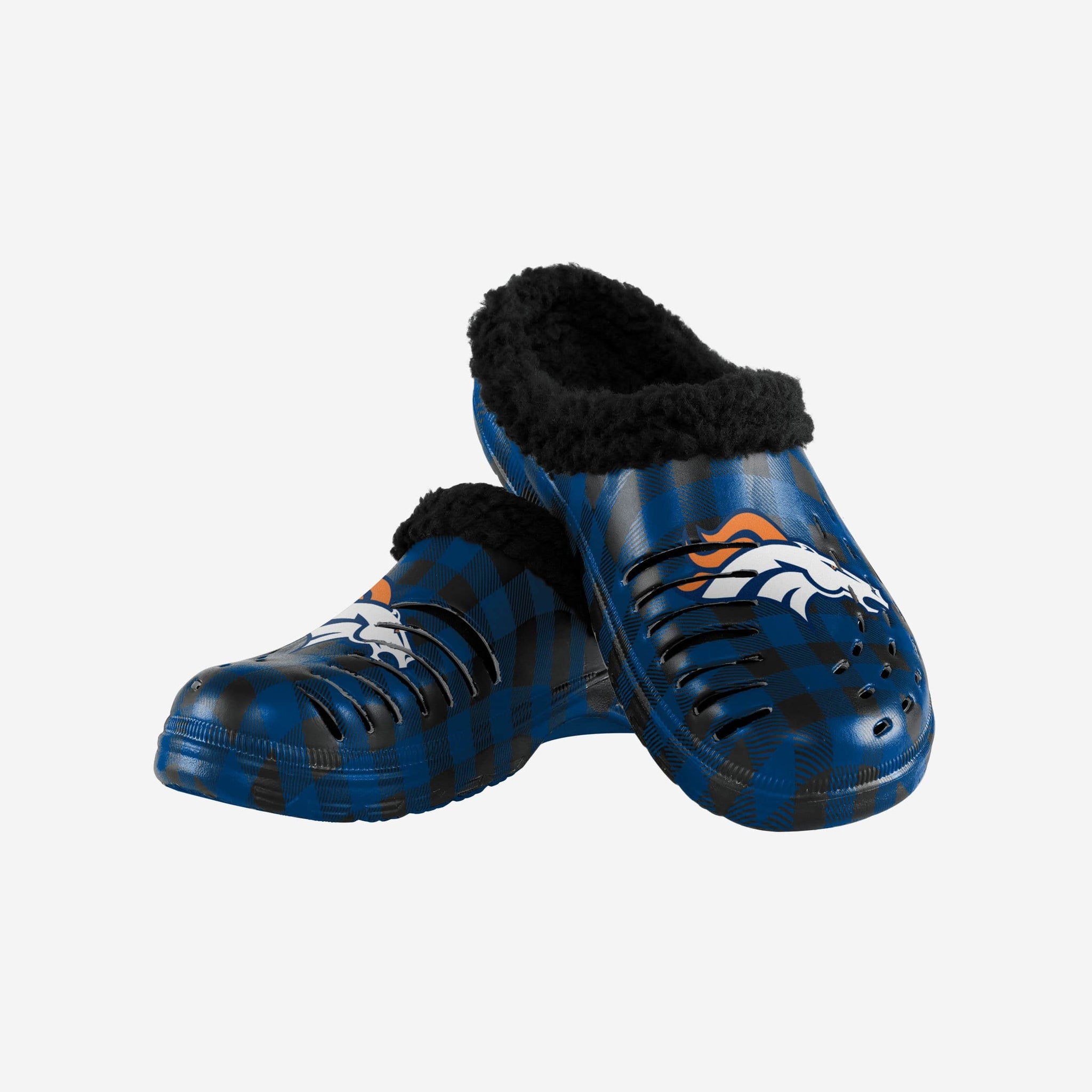 Denver Broncos Men's Forever Slippers