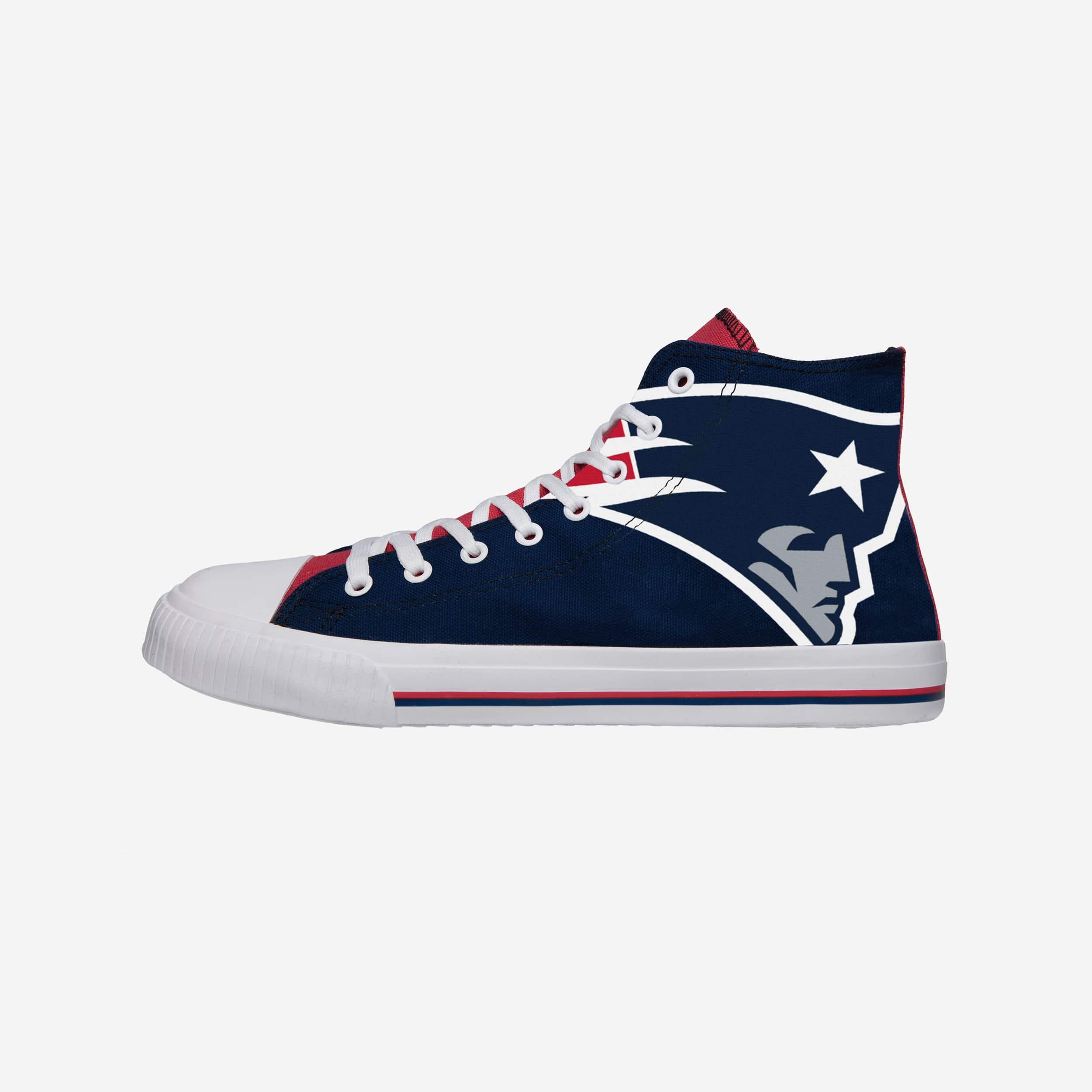 Men's FOCO San Diego Padres Big Logo High Top Canvas Shoes