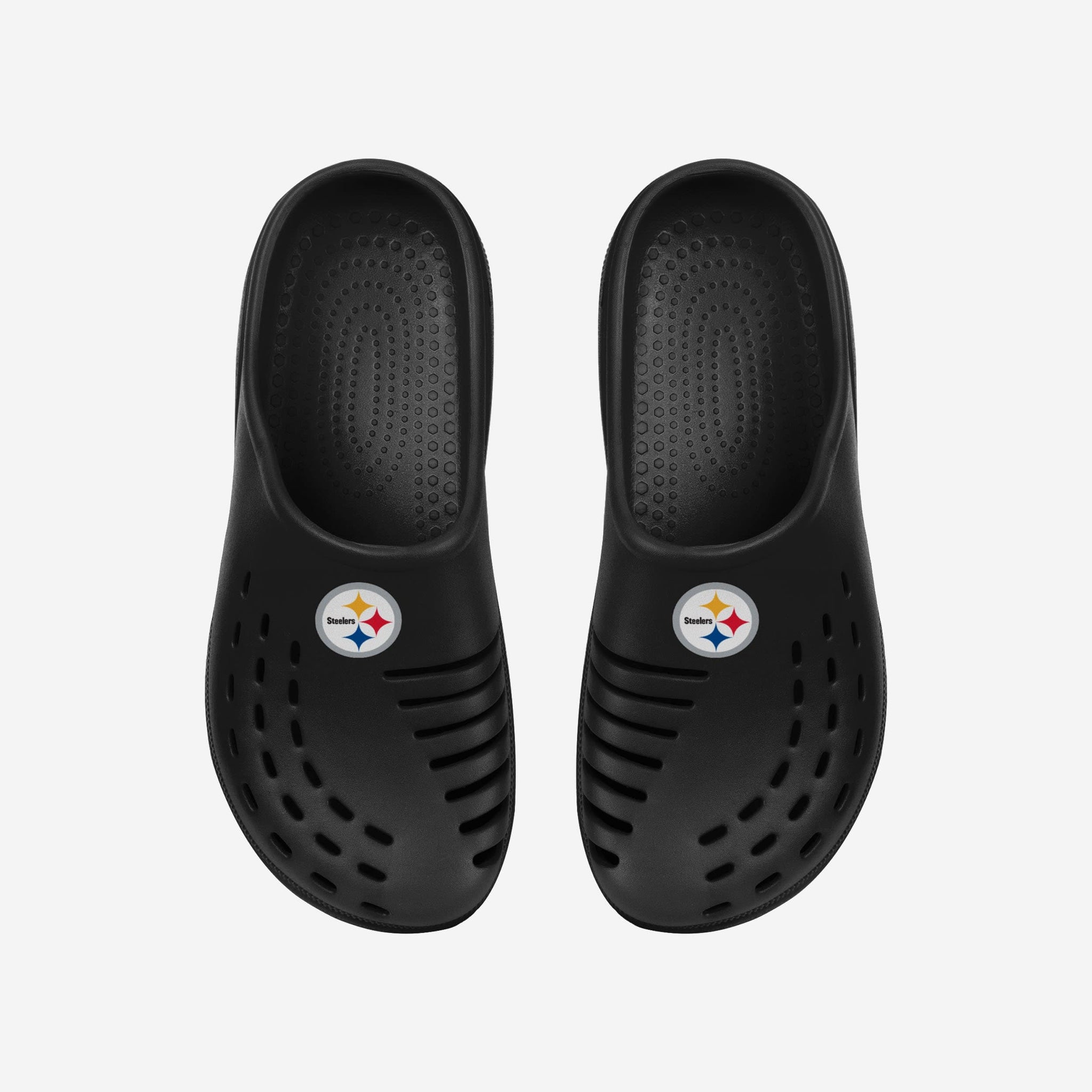 Men's FOCO Pittsburgh Steelers Team Cup Sole Slippers Size: Small