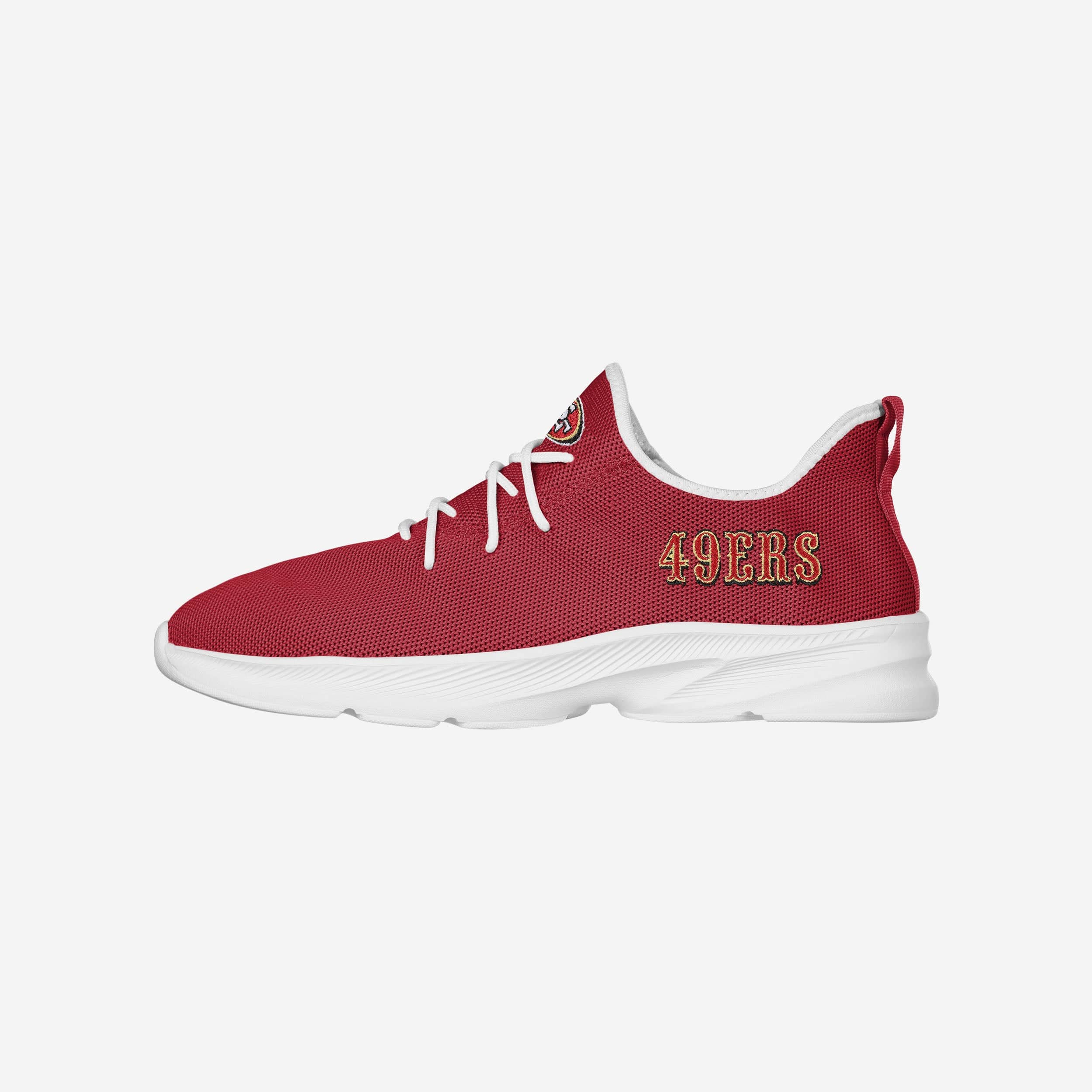 San Francisco 49ers NFL Mens Team Color Sneakers