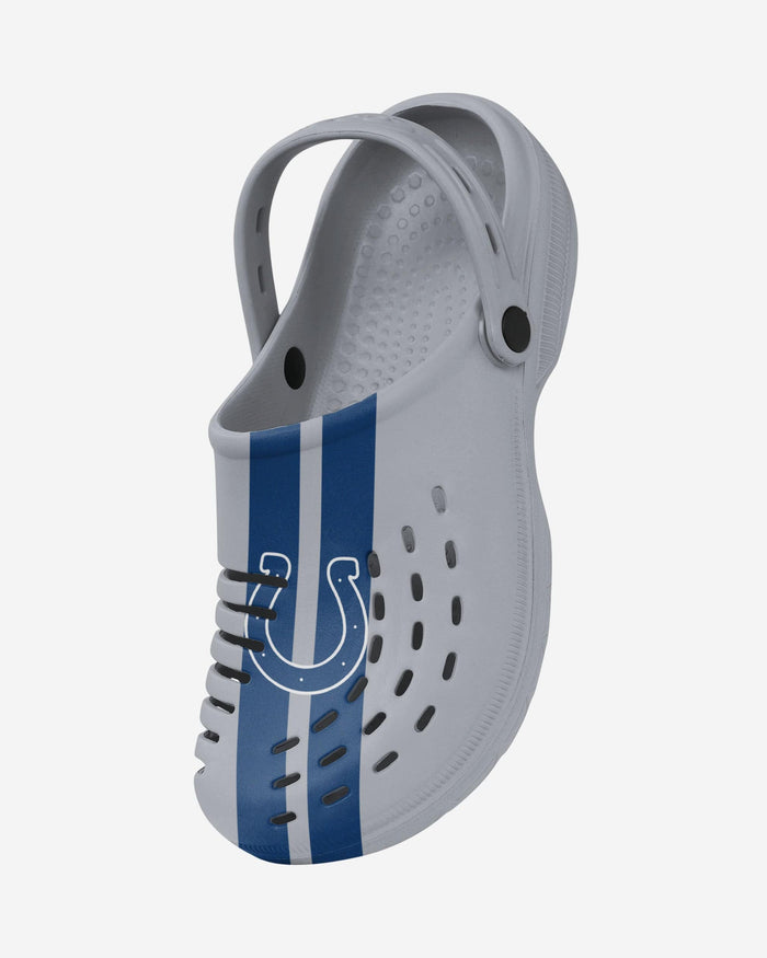 Indianapolis Colts Team Stripe Clog With Strap FOCO - FOCO.com