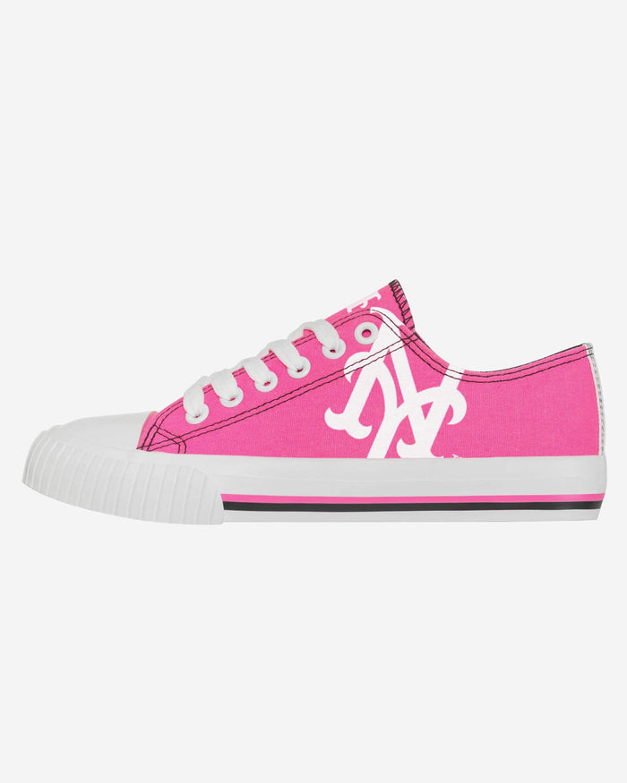 New York Mets Womens Highlights Low Top Canvas Shoe FOCO 6 - FOCO.com