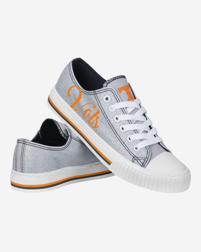 Tennessee Volunteers Womens Color Glitter Low Top Canvas Shoes FOCO - FOCO.com